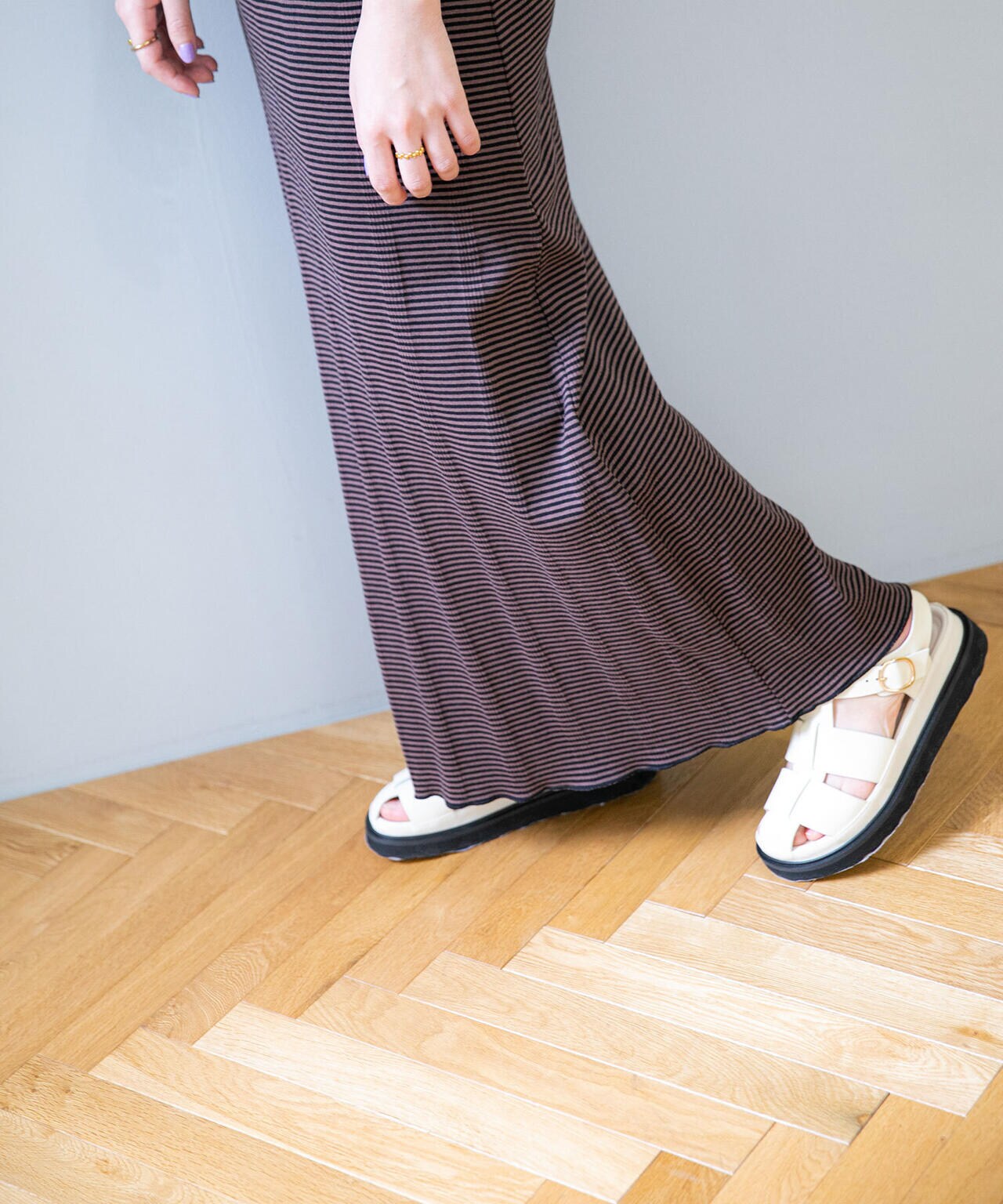 Robert P. Miller/別注 マキシ丈Skirt 6713130016
