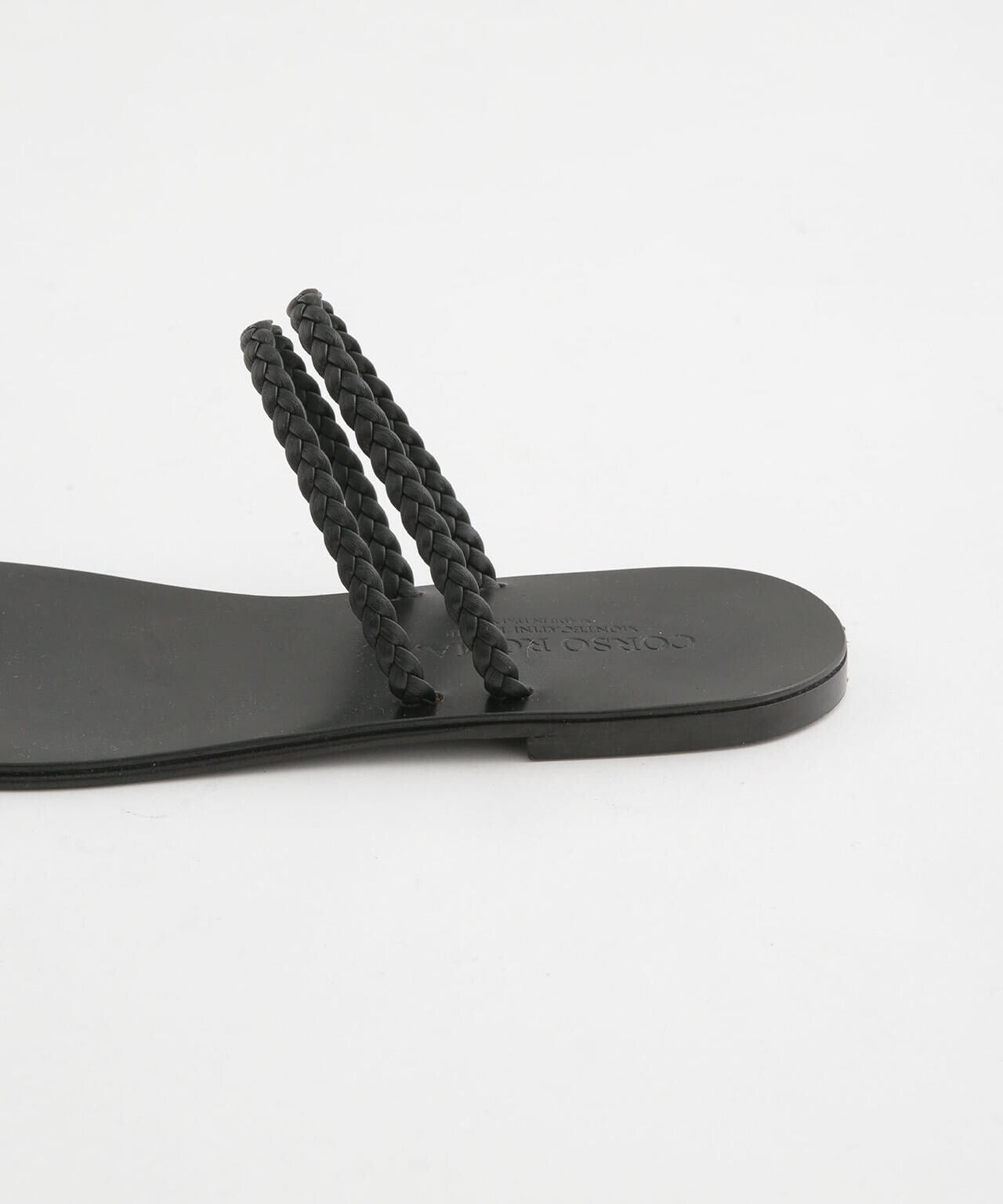 CORSO ROMA 9/メッシュフラットサンダル 6713135376