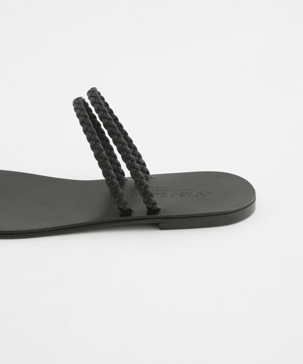 CORSO ROMA 9/メッシュフラットサンダル 6713135376