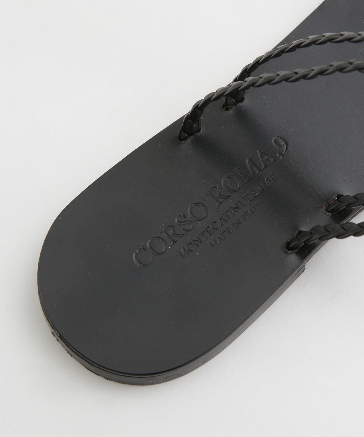 CORSO ROMA 9/メッシュフラットサンダル 6713135376
