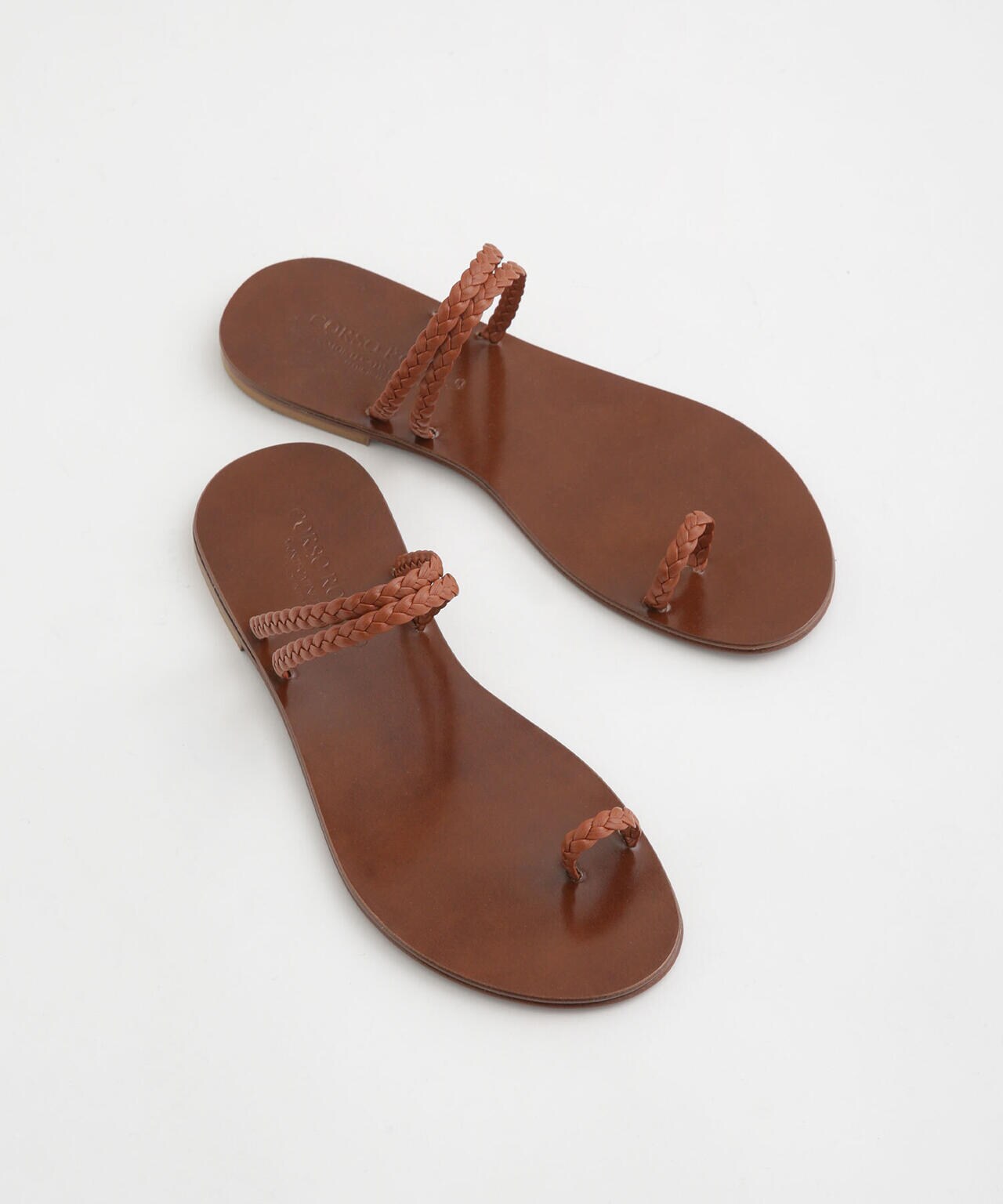 CORSO ROMA 9/メッシュフラットサンダル 6713135376