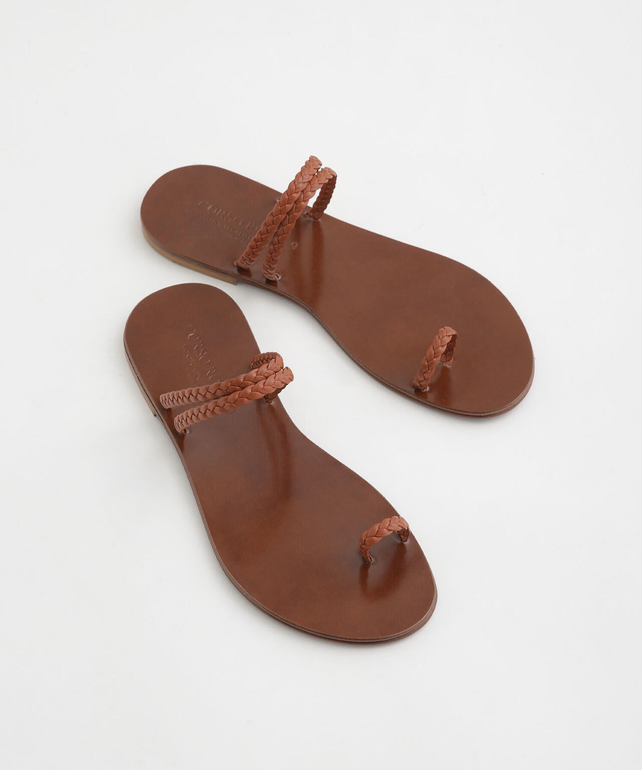 CORSO ROMA 9/メッシュフラットサンダル 6713135376