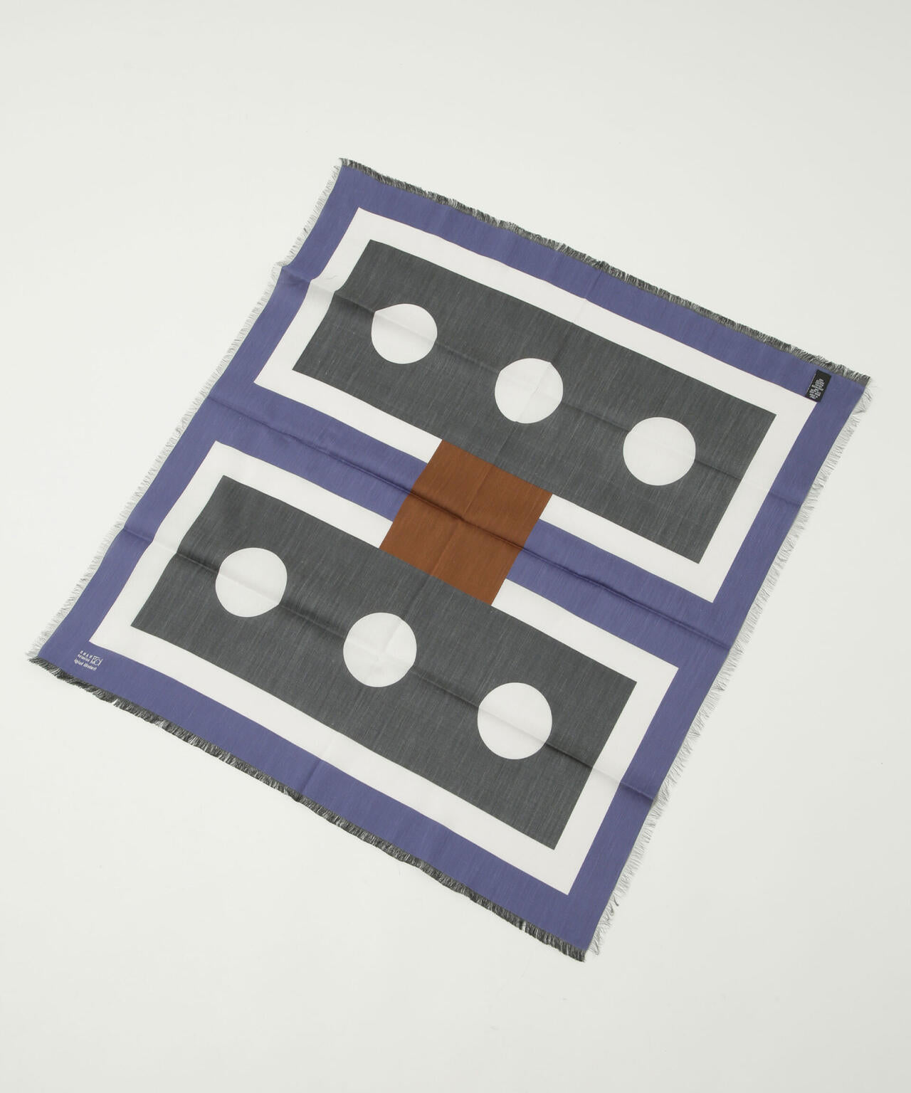 Fratelli Luigi/別注 シルクコットン フリンジスカーフ 6713141069
