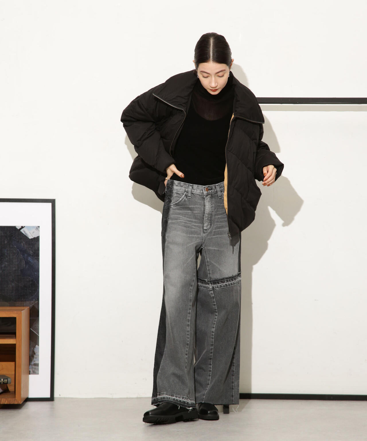 6×1 COPENHAGEN/HIGH COLLAR DOWN JACKET 6713214007