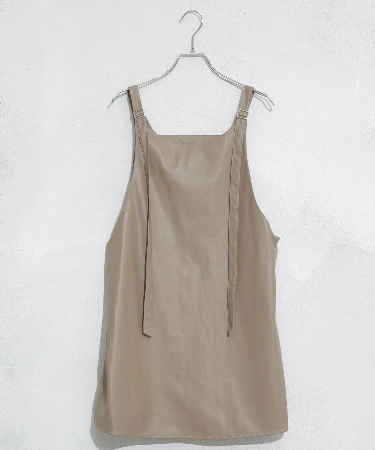 RhodolirioN/Apron Top Synthetic Leather 6713219036
