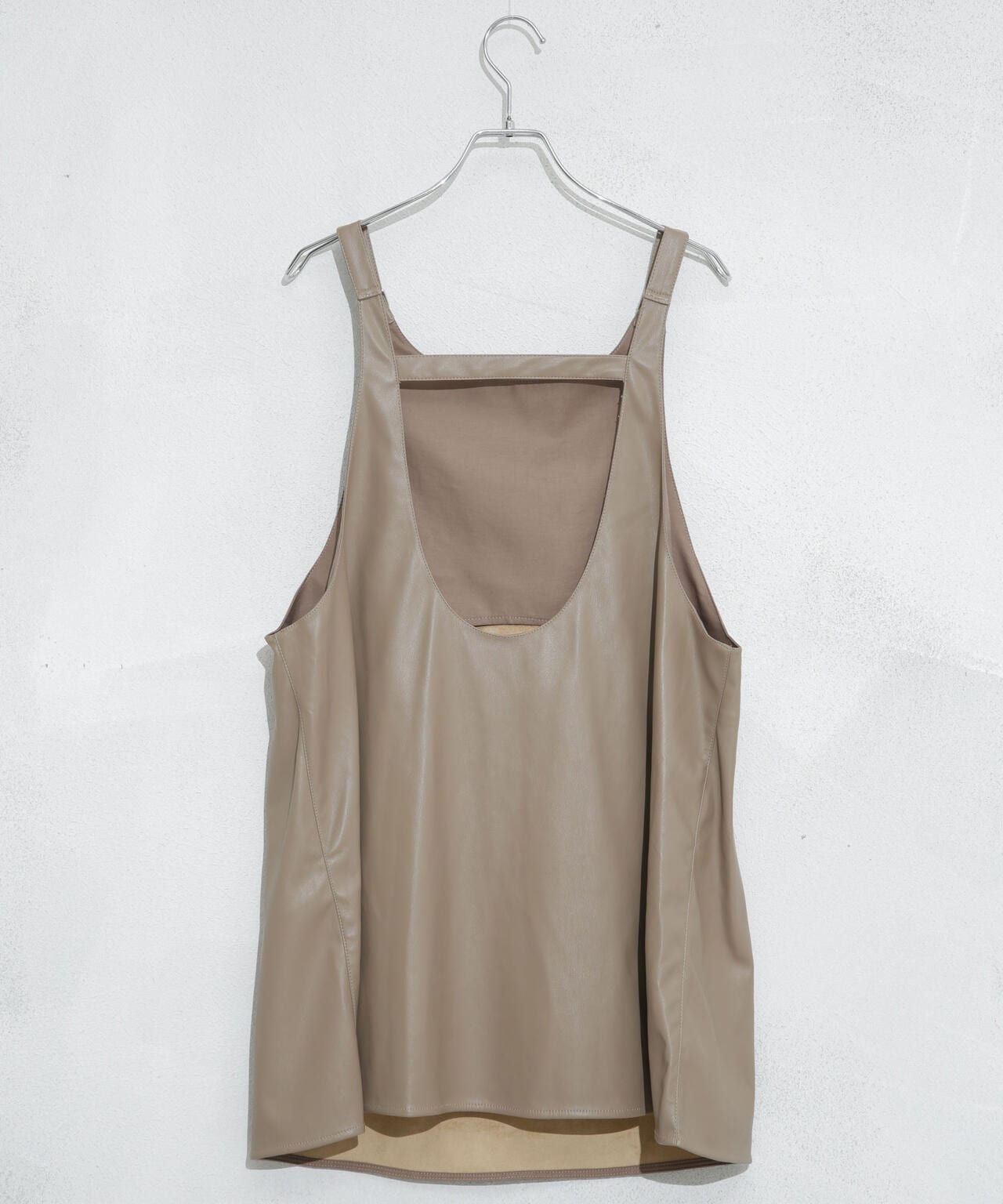 RhodolirioN/Apron Top Synthetic Leather 6713219036