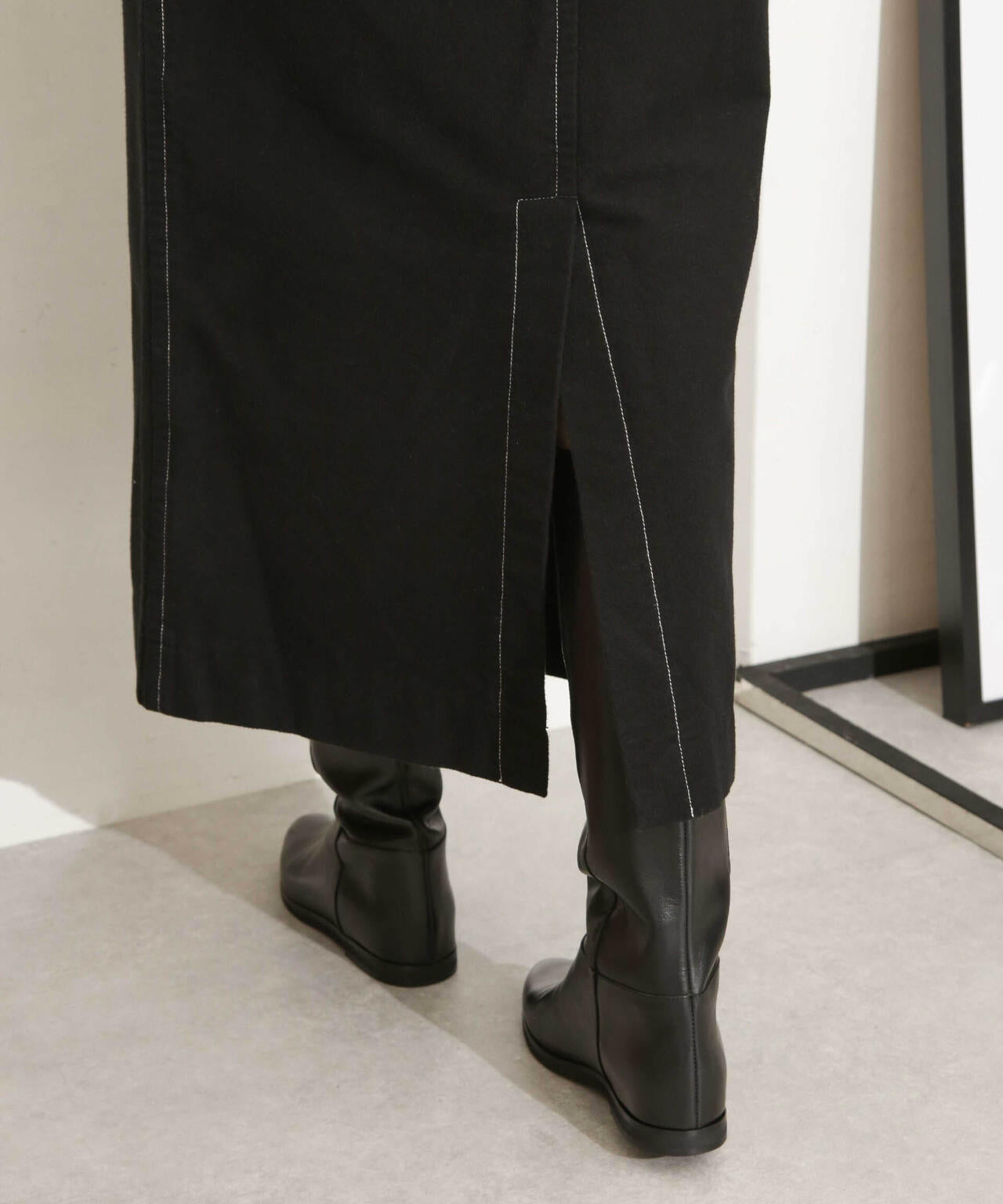 Odub/別注 ヘビーネル ベストワンピース 6713219043