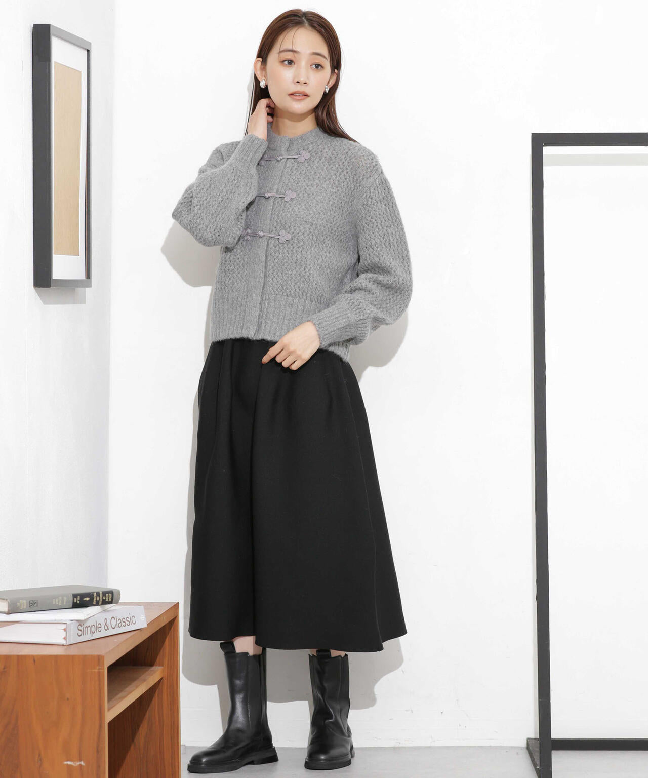 H.A.O/RJ China Cardigan ニット 6713222062