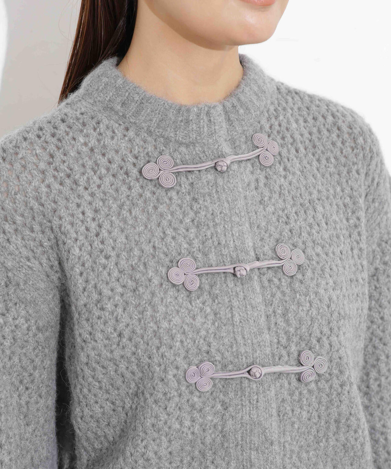 H.A.O/RJ China Cardigan ニット 6713222062