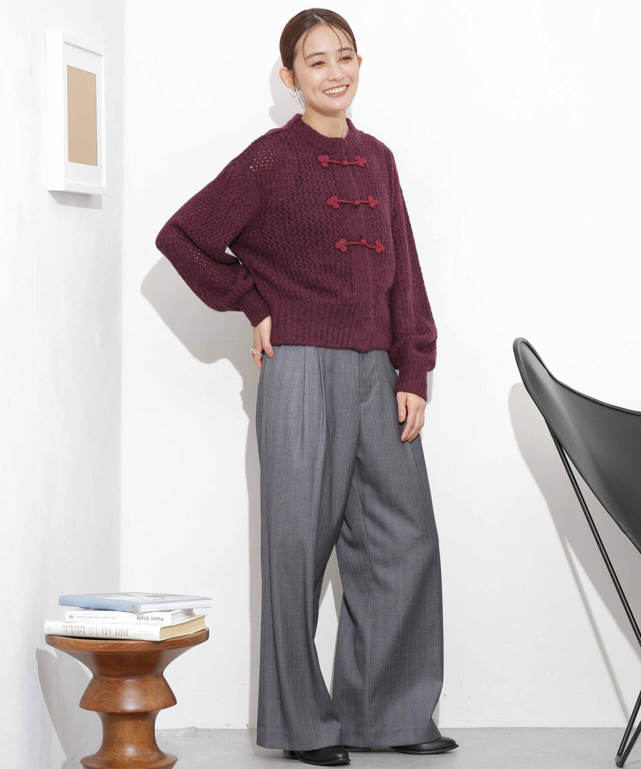 H.A.O/RJ China Cardigan ニット 6713222062