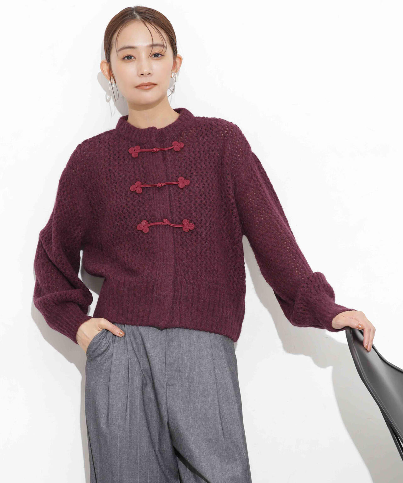 H.A.O/RJ China Cardigan ニット 6713222062