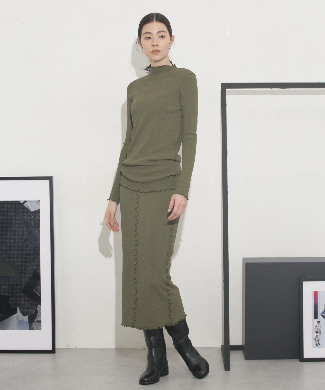 HAKUJI/JQ strech tunic PO 6713223018