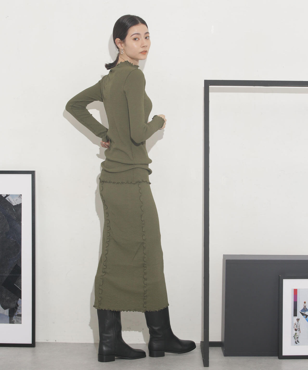 HAKUJI/JQ strech tunic PO 6713223018
