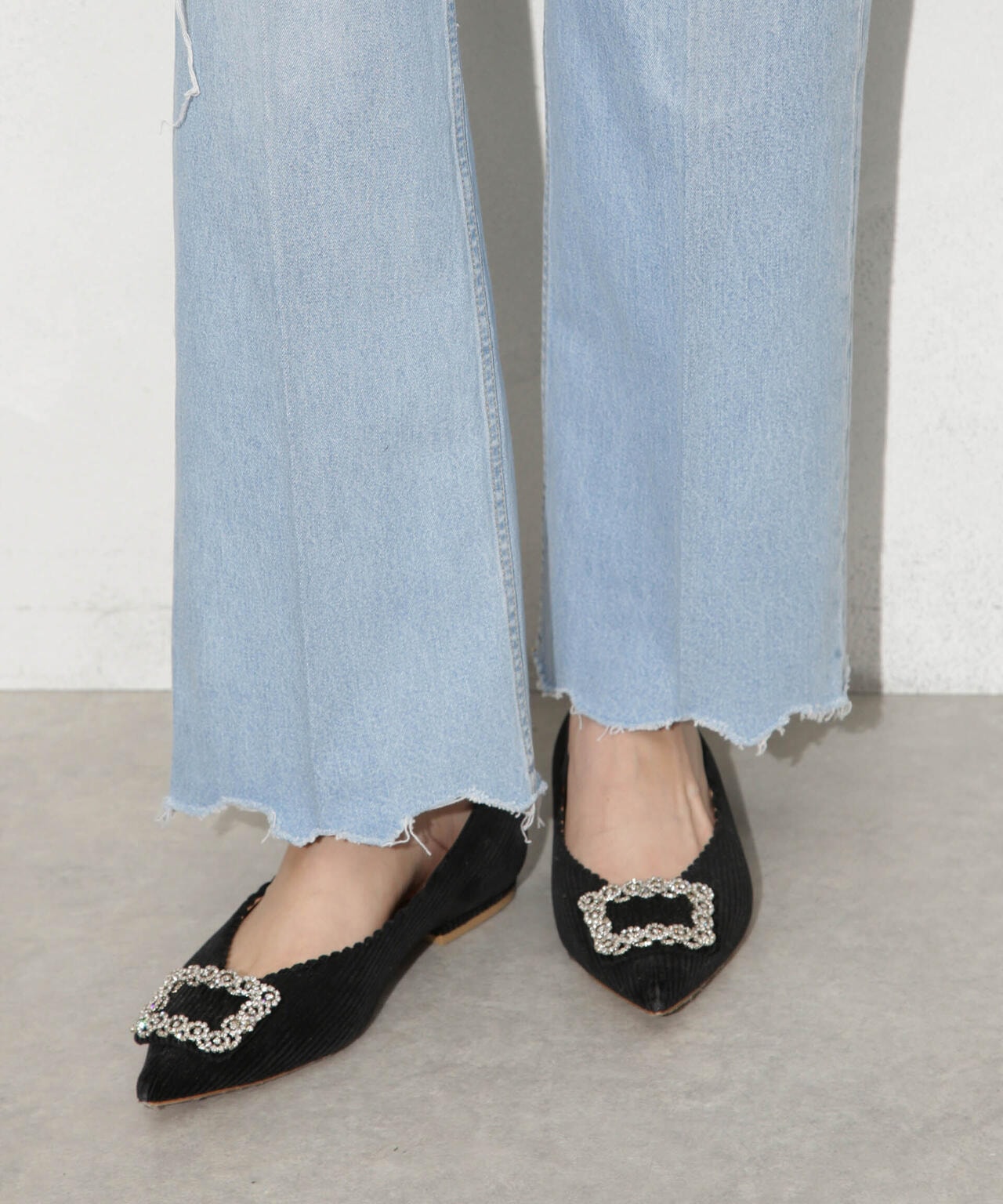 CURRENTAGE/DENIM ダメージデニム 6713227036