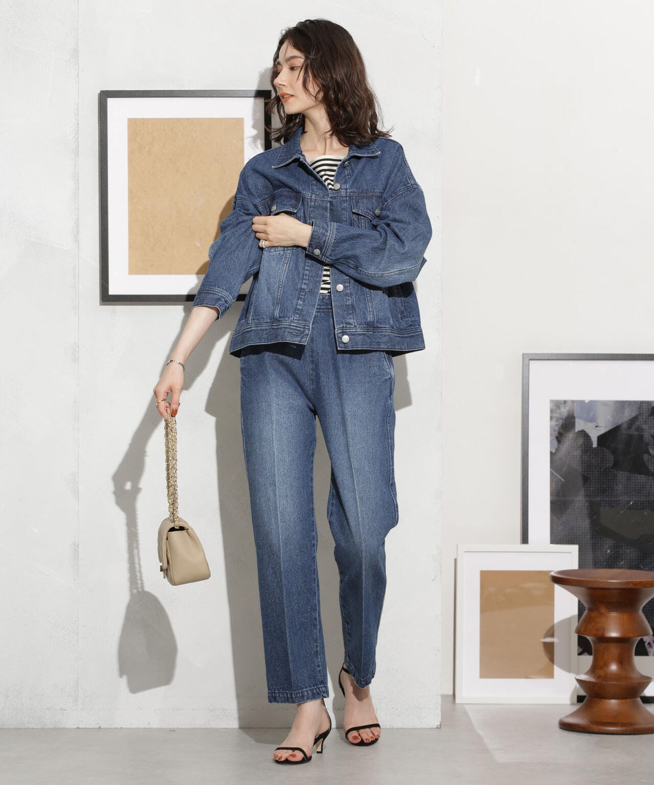 PICCADILLY/別注 RENEE ランチパンツ(セットアップ可) 6713227039