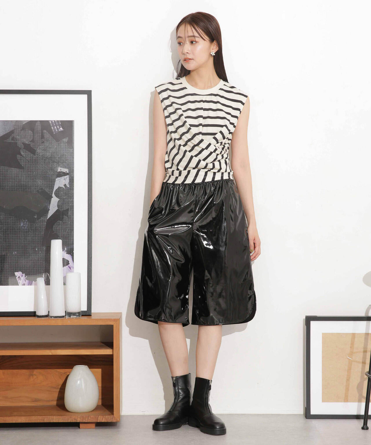 BAUM UND PFERDGARTEN/NOVALIE Patentショートパンツ 6713228005