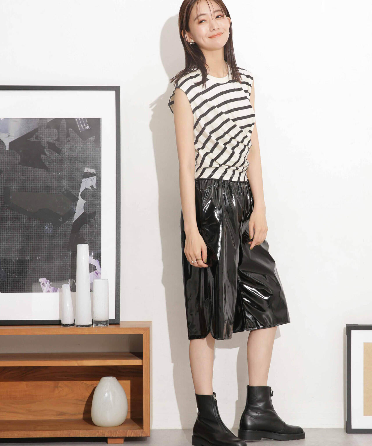 BAUM UND PFERDGARTEN/NOVALIE Patentショートパンツ 6713228005