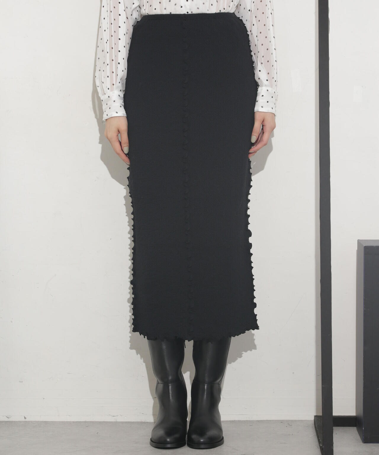 HAKUJI/JQ strech skirt 6713230010