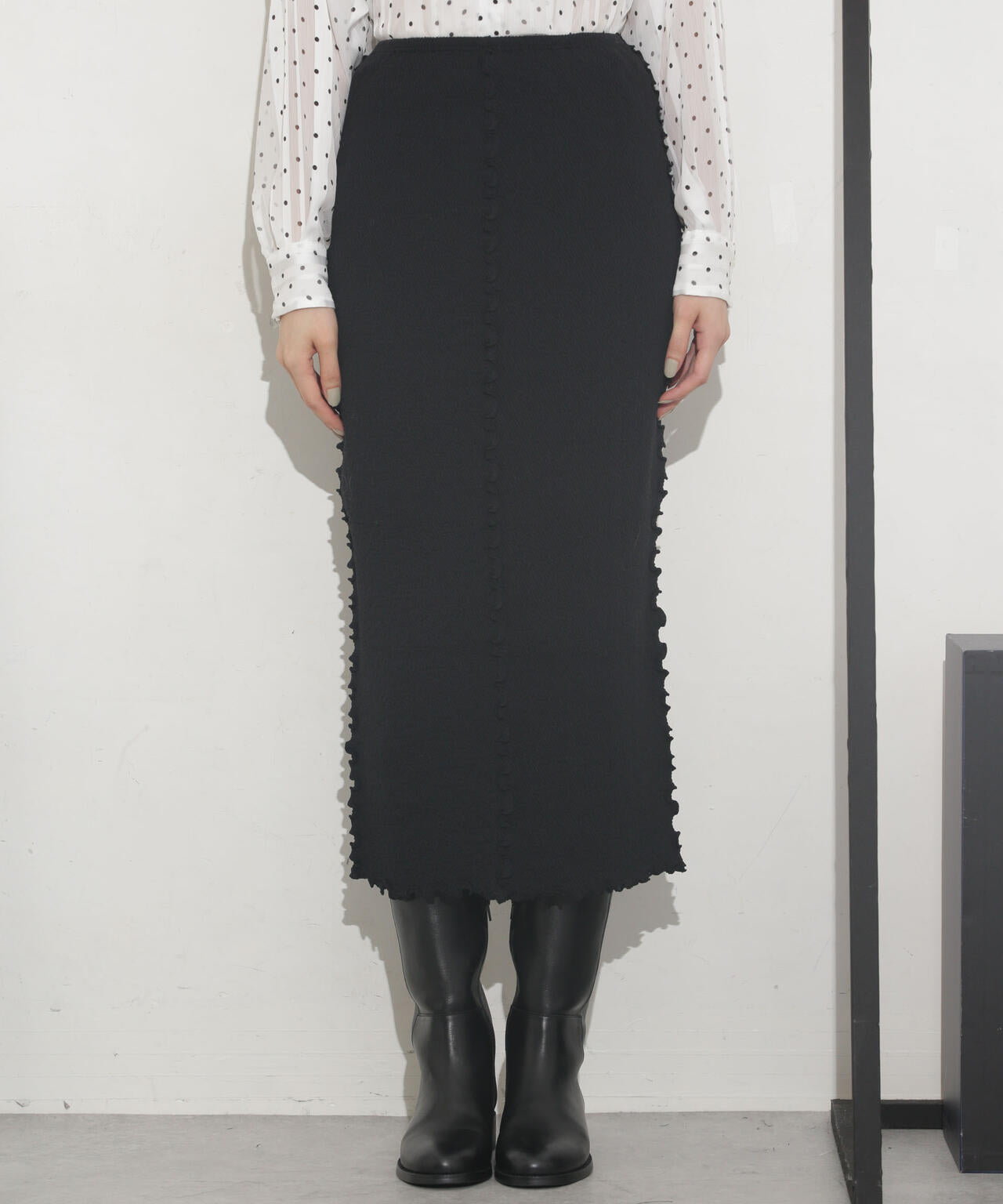 HAKUJI/JQ strech skirt 6713230010