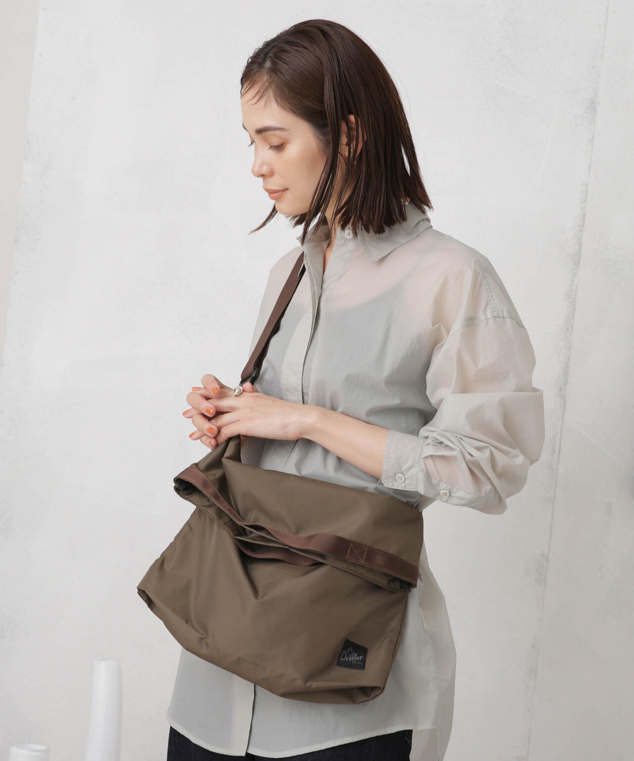 Drifter/別注 FOLD SHOULDER トート 6713232606
