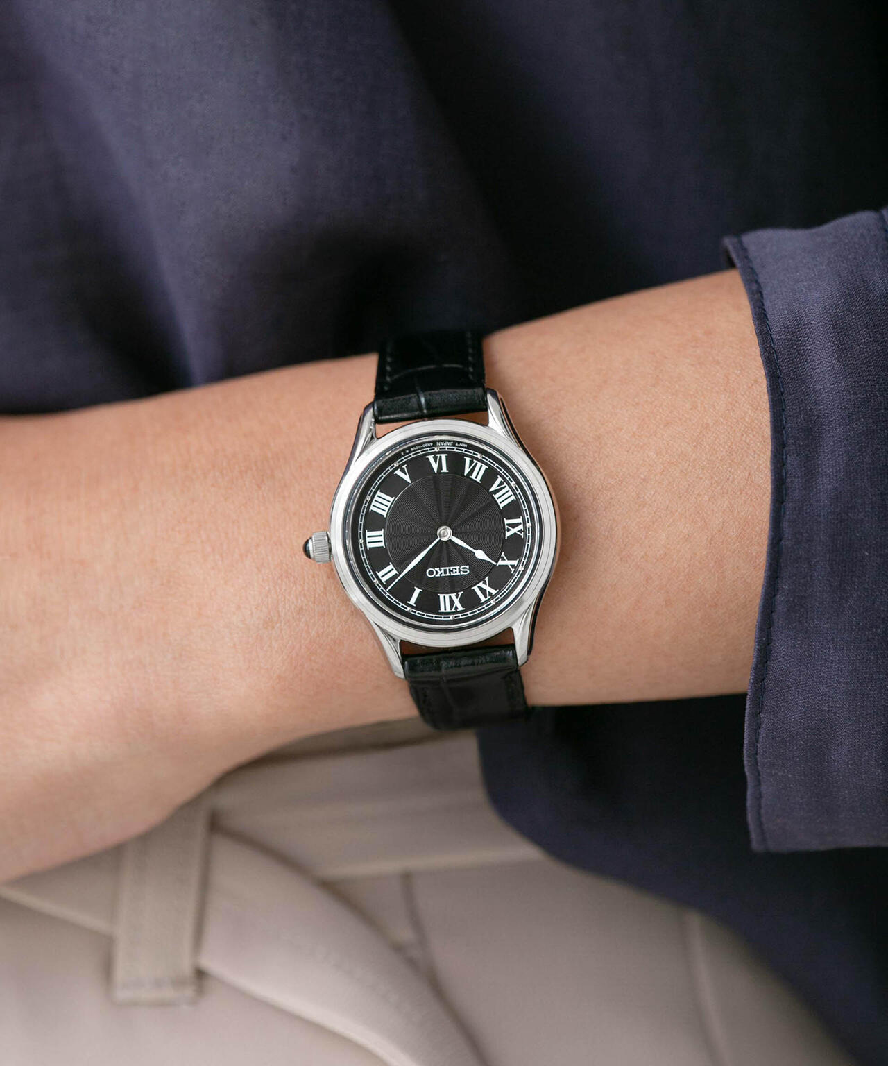SEIKO/セイコー コラボレーション ラウンド ブラック 6713237014
