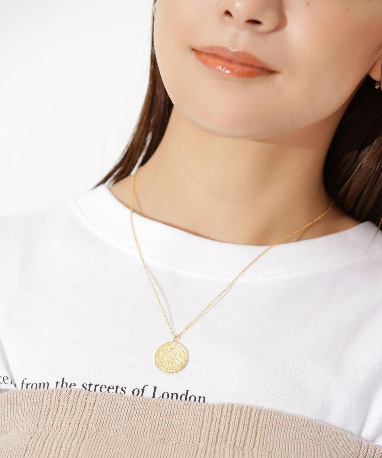 Chibi Jewels/Ancient Mexico Coin Necklace 6713246050