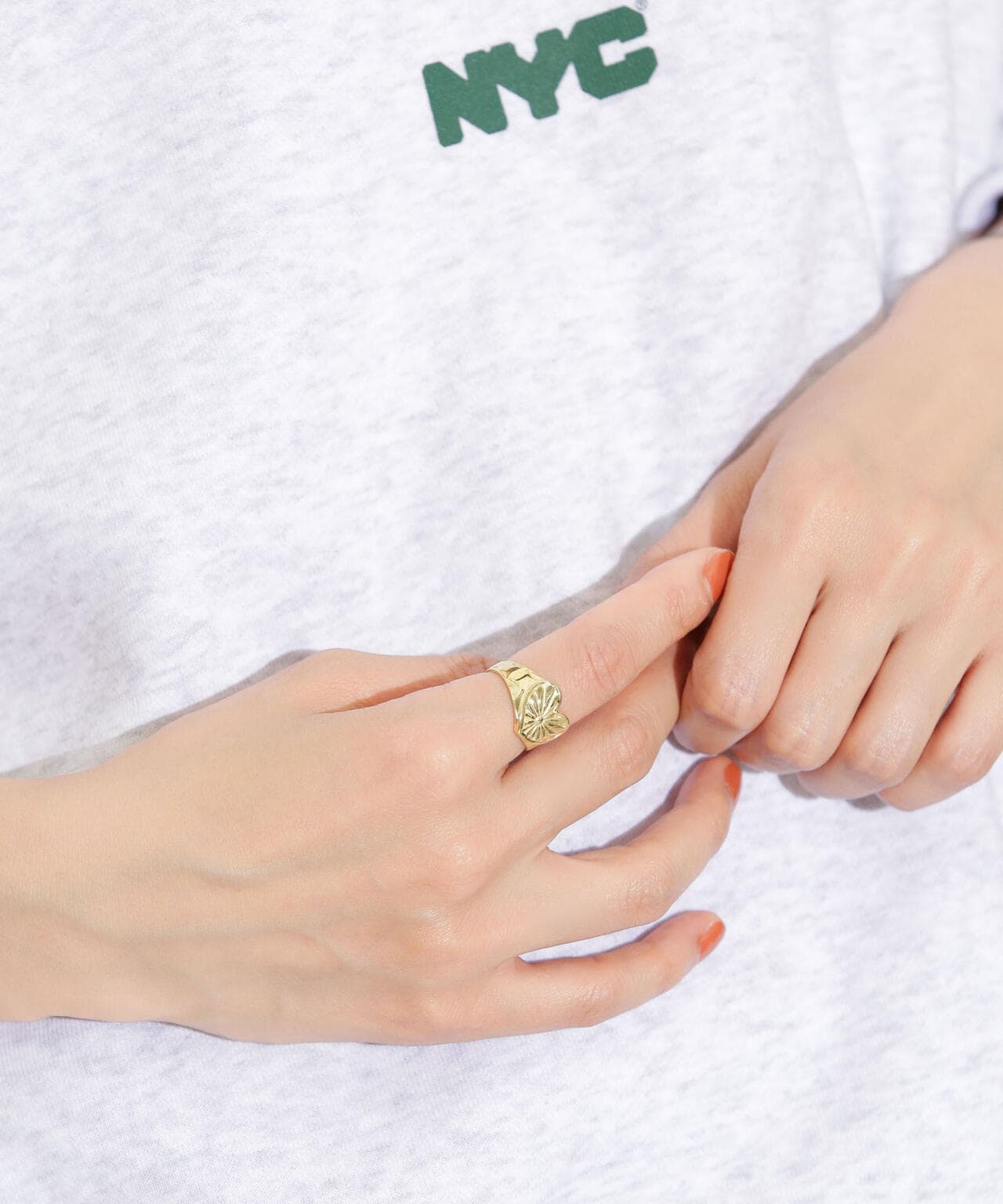 【国内即発】≪chibi jewels≫ ゴールドハートコンチョ リング 楽天市場】【再入荷】≪chibi jewels≫ チビジュエルズ