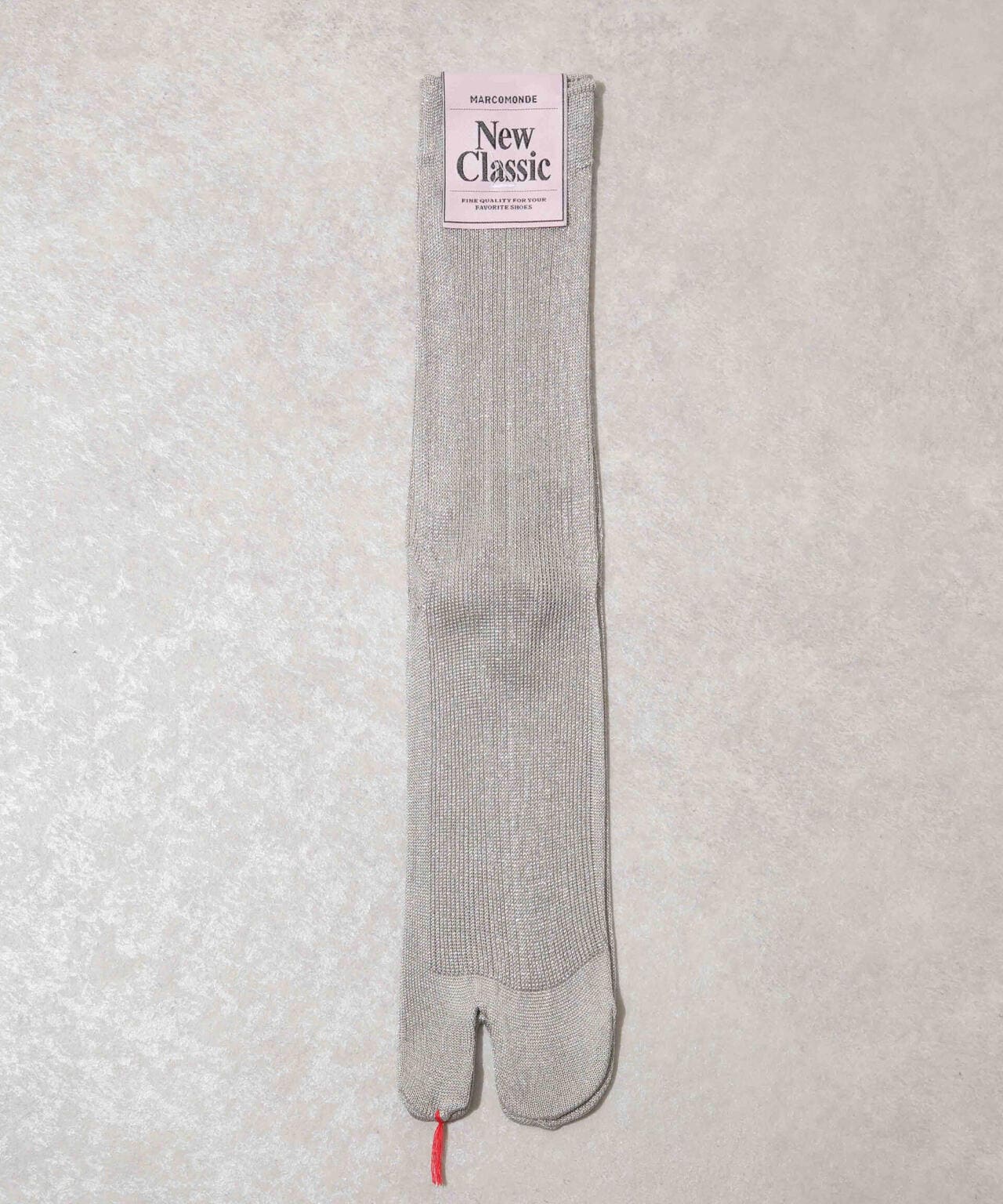 MARCOMONDE/glitter tabi socks 6713251003