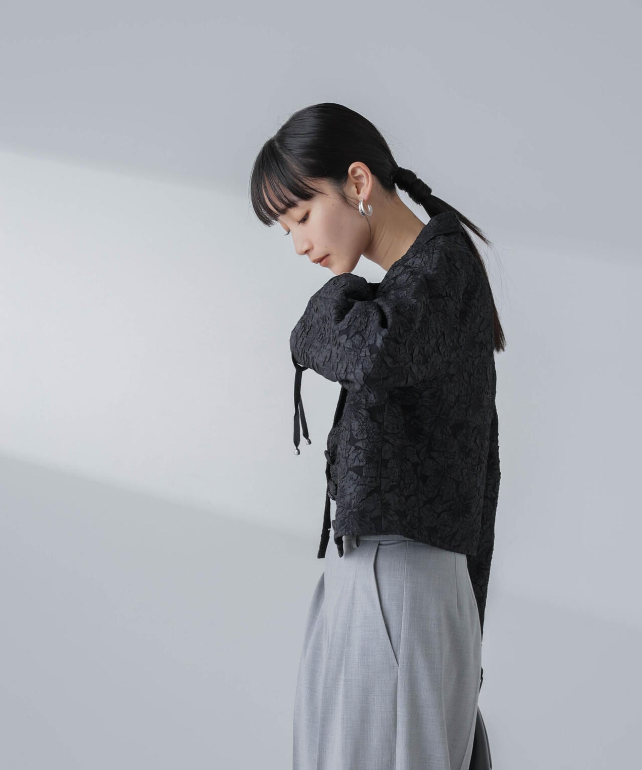 Baum und Pferdgarten/BEVIN Flower Jacquard ジャケット 6714116002