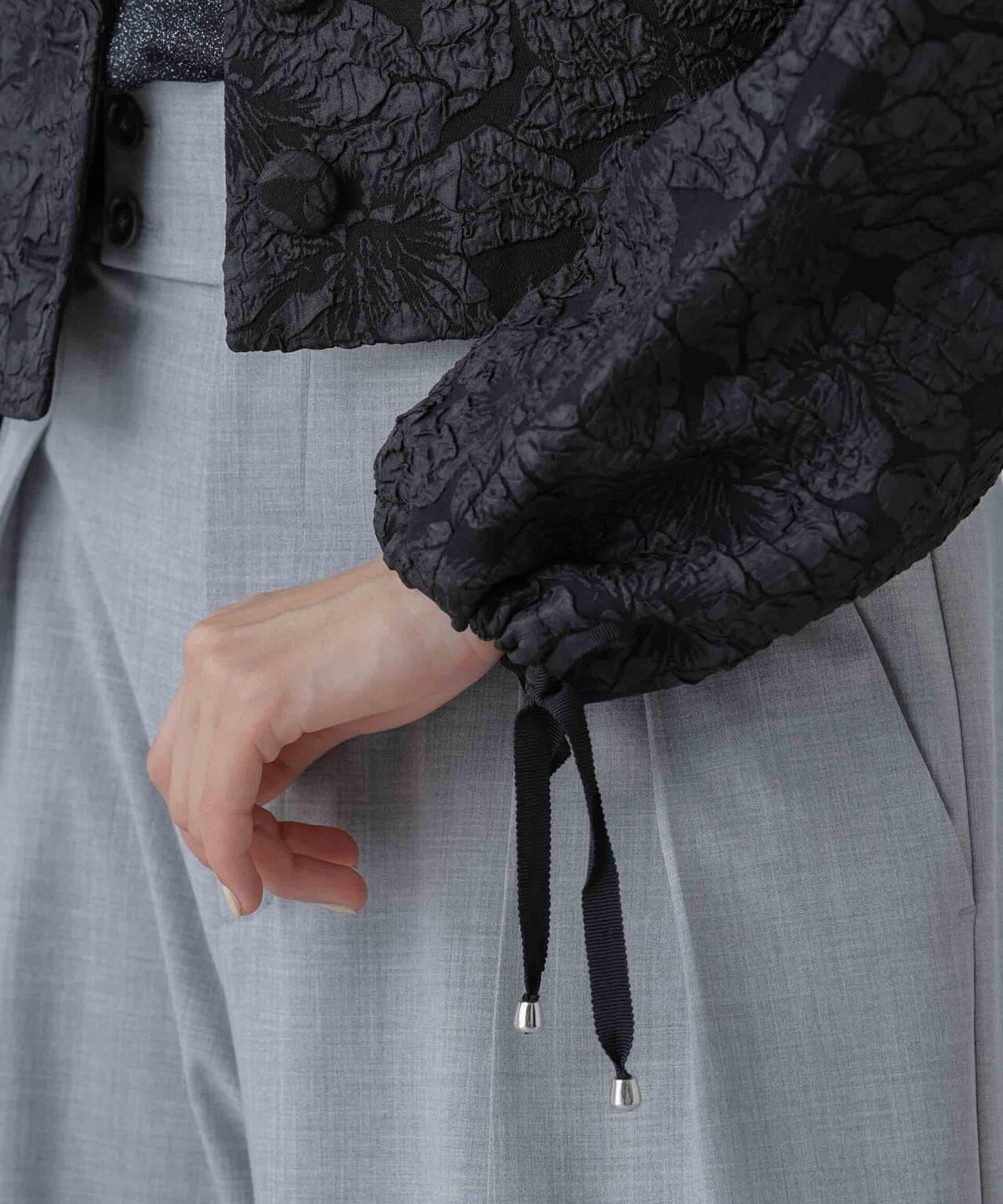 Baum und Pferdgarten/BEVIN Flower Jacquard ジャケット 6714116002