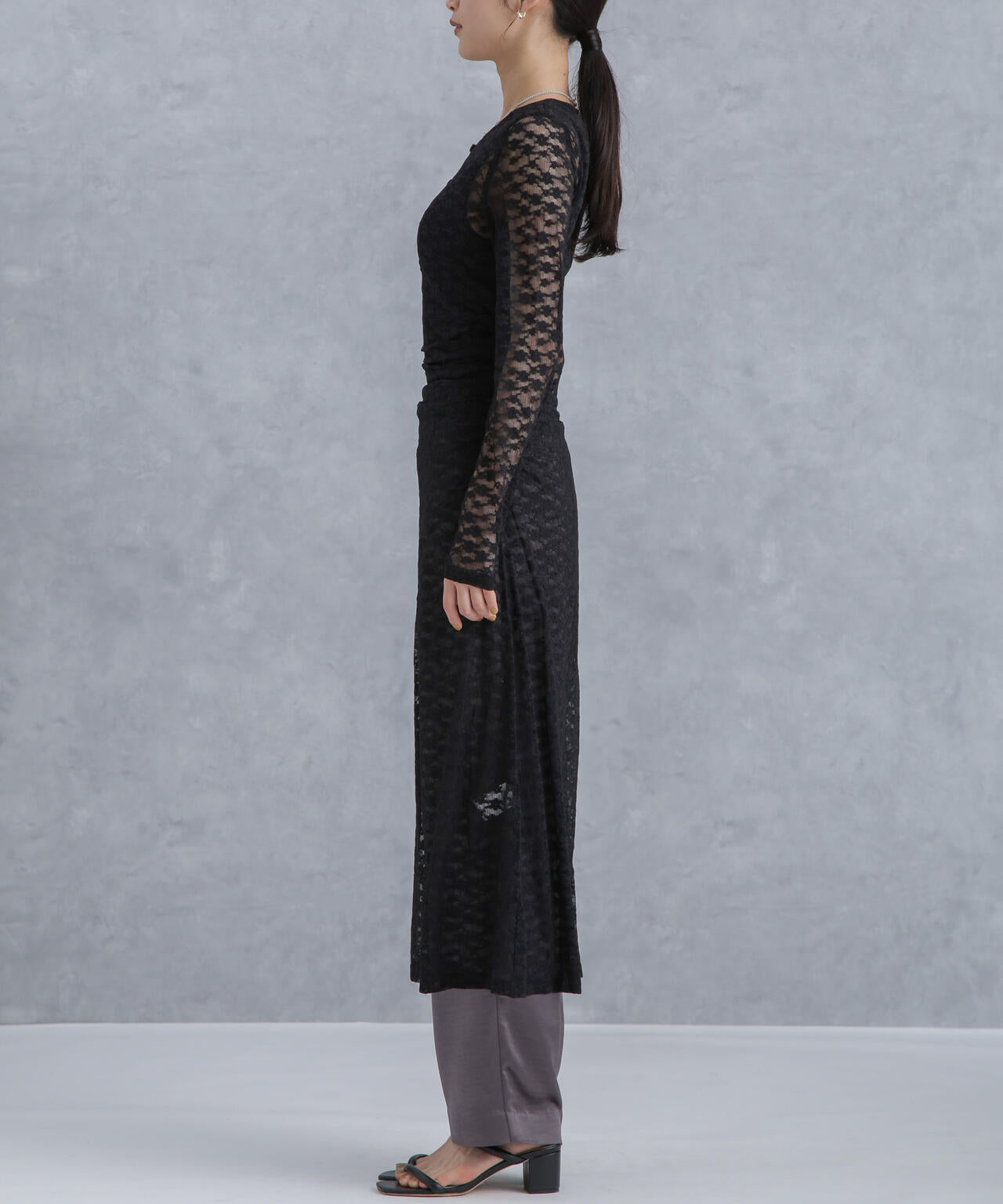 Baum und Pferdgarten/JULITA Lace Stretch ワンピース 6714119034