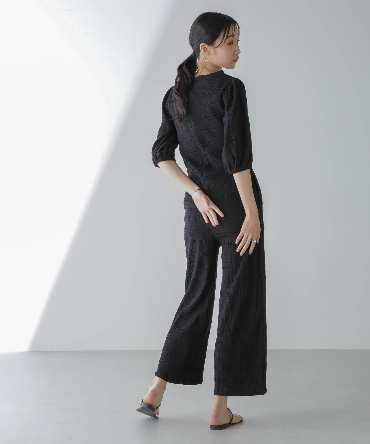RITA ROW/Puffy sleeves jumpsuit 6714119047