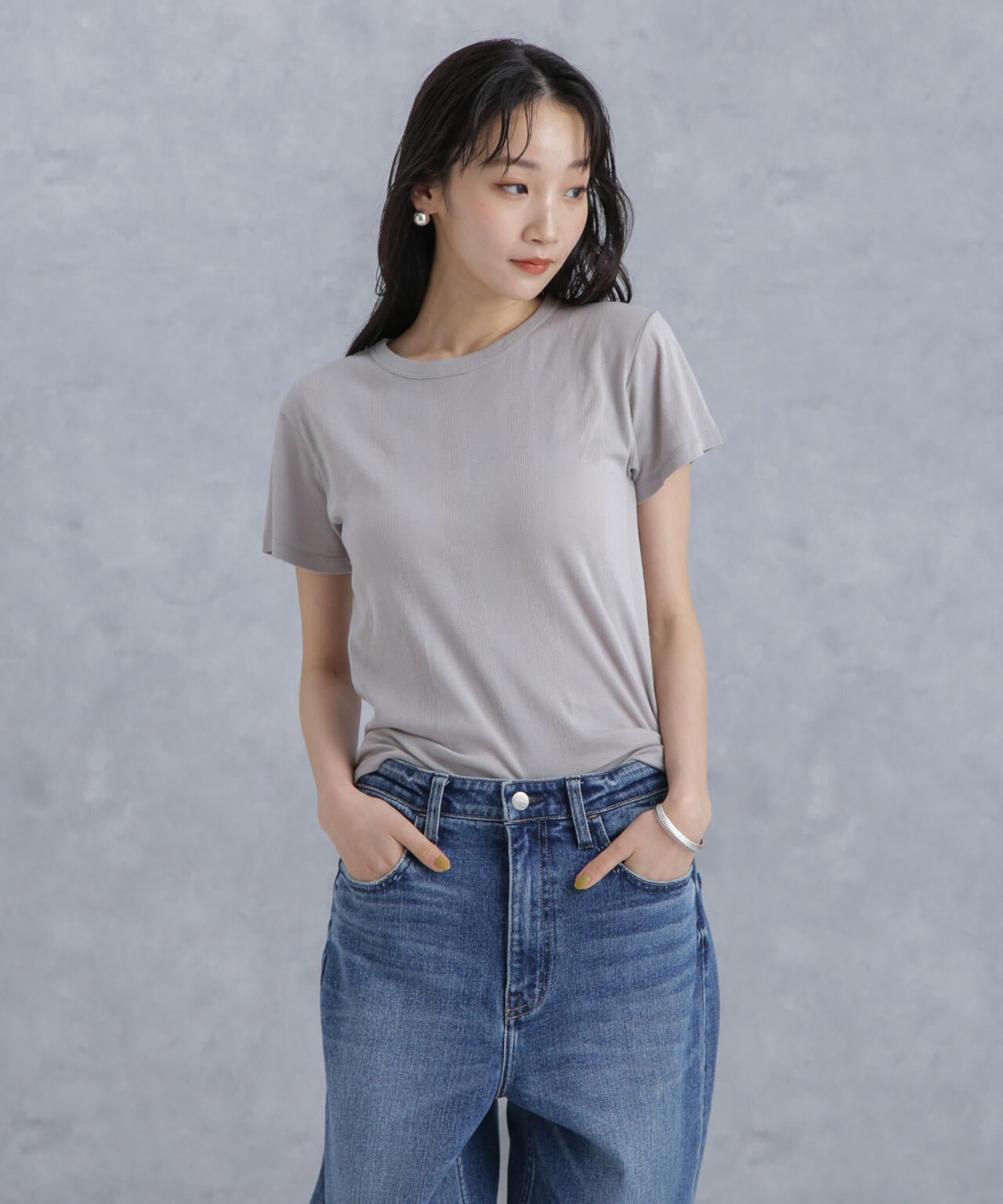 Robert P. Miller/別注 Light Prib Crew Tee 6714124017