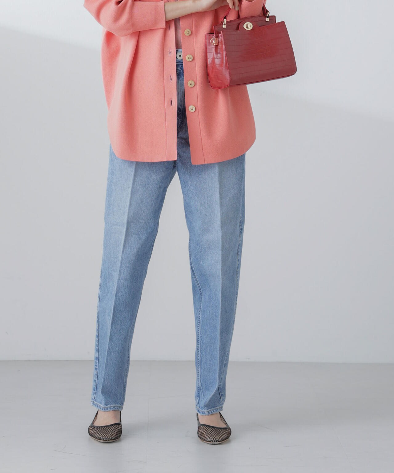 upper hights/THE MISS テーパードデニム 6714127042