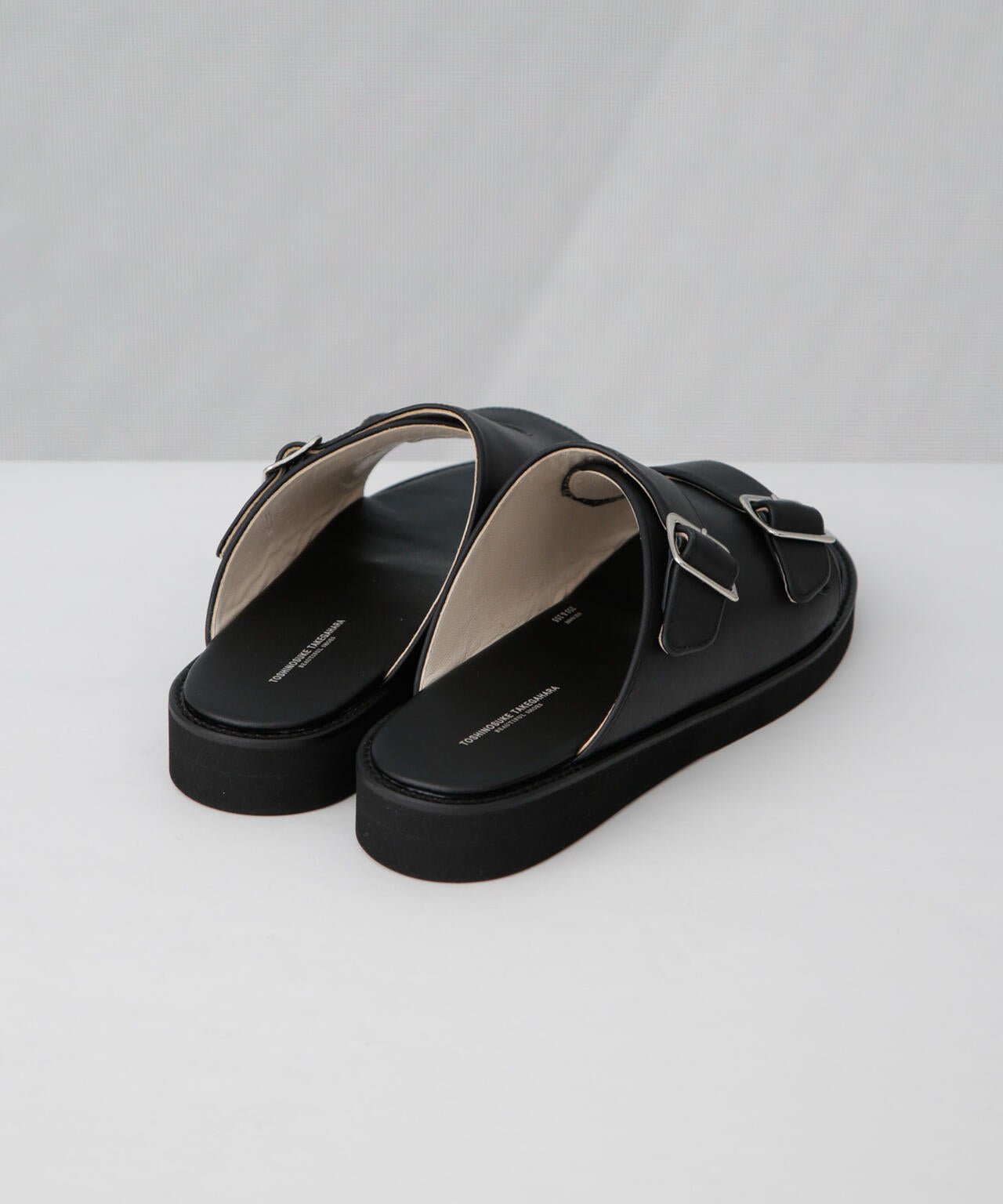 BEAUTIFUL SHOES/DOUBLE BELT SANDALS 6714135186