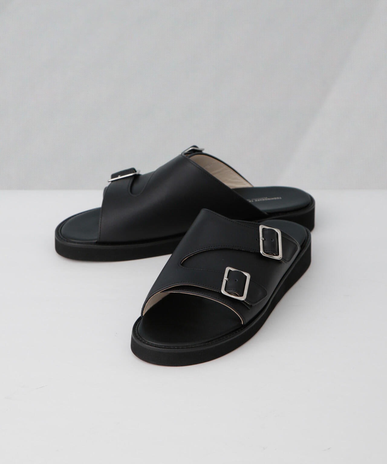 BEAUTIFUL SHOES/DOUBLE BELT SANDALS 6714135186