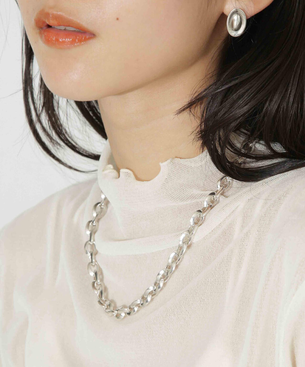 PHILIPPE AUDIBERT/Tyra necklace シルバー 6714146028