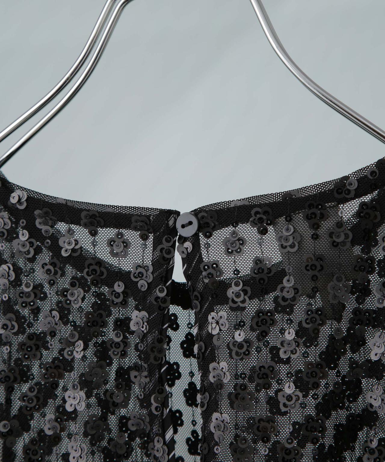 BAUM UND PFERDGARTEN/Glitter Flowers ブラウス(セットアップ可) 6714220013