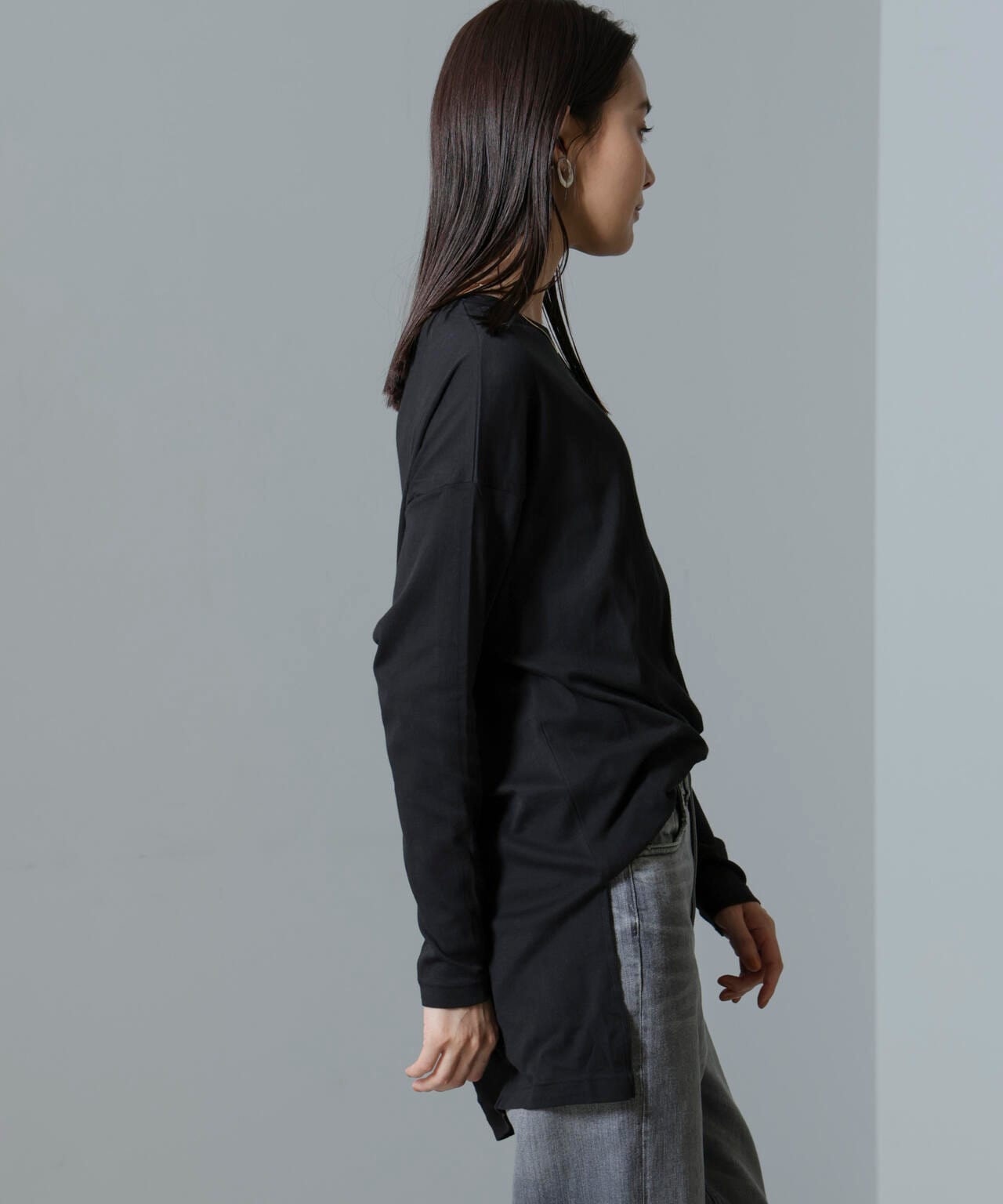 Robert P. Miller/Lightrib turtle Crew L/S tee 6714223027