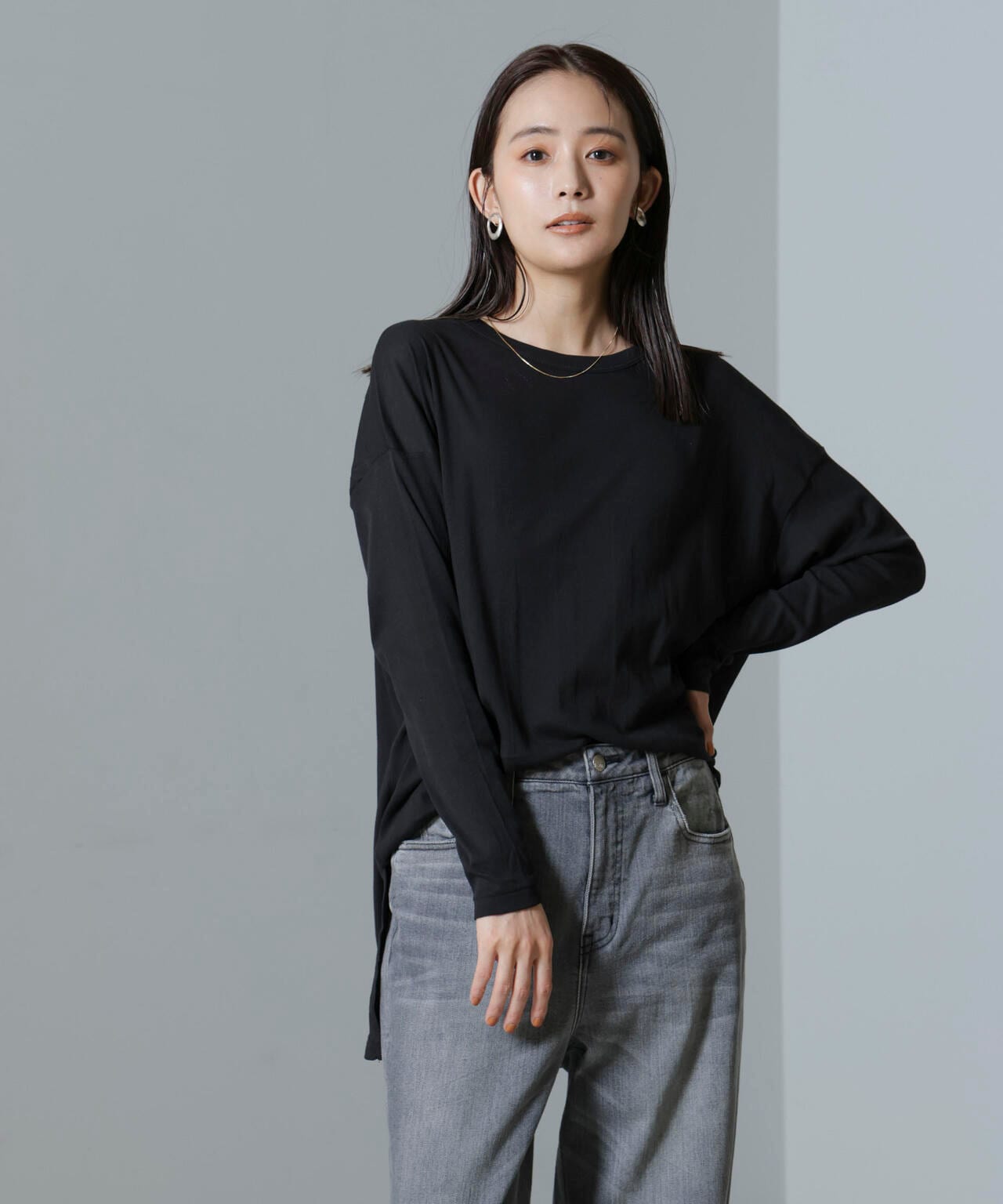 Robert P. Miller/Lightrib turtle Crew L/S tee 6714223027