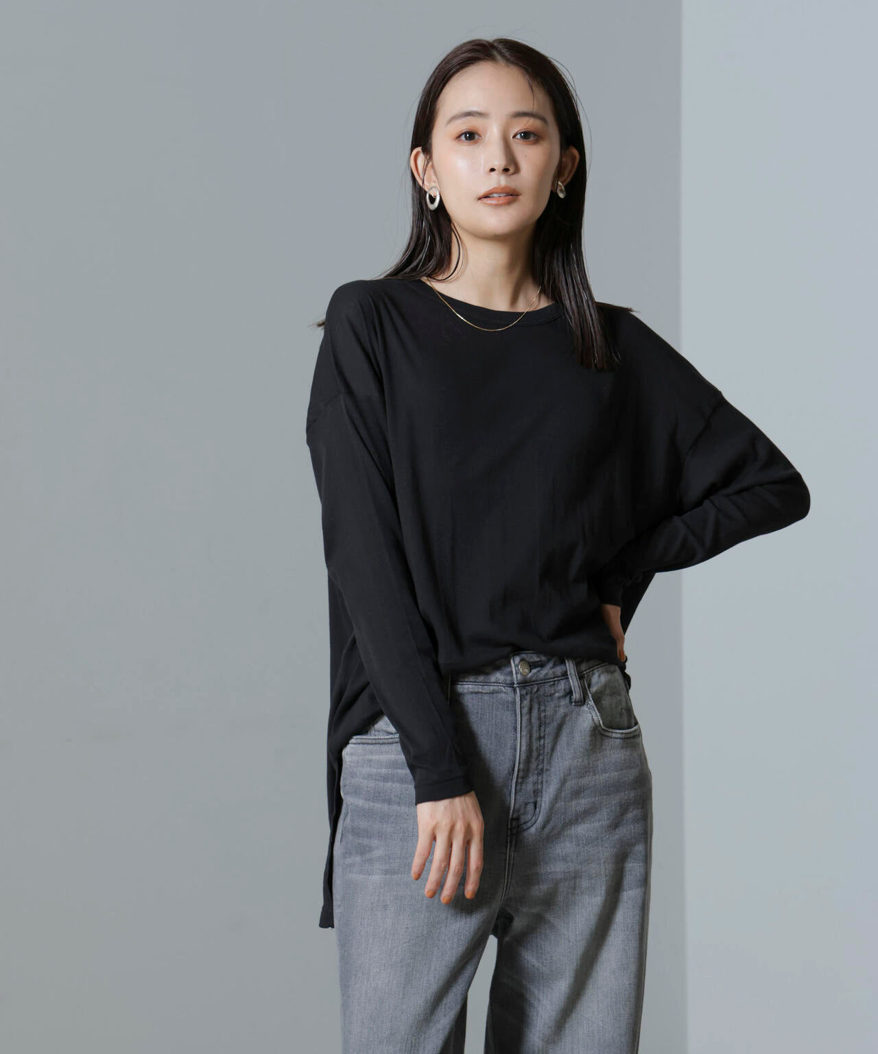 Robert P. Miller/Lightrib turtle Crew L/S tee 6714223027