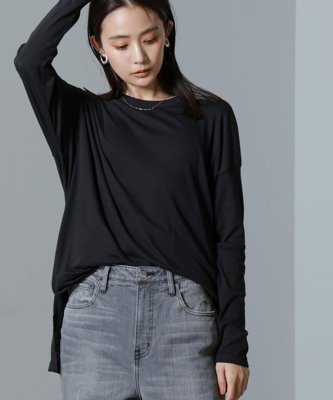 Robert P. Miller/Lightrib turtle Crew L/S tee 6714223027