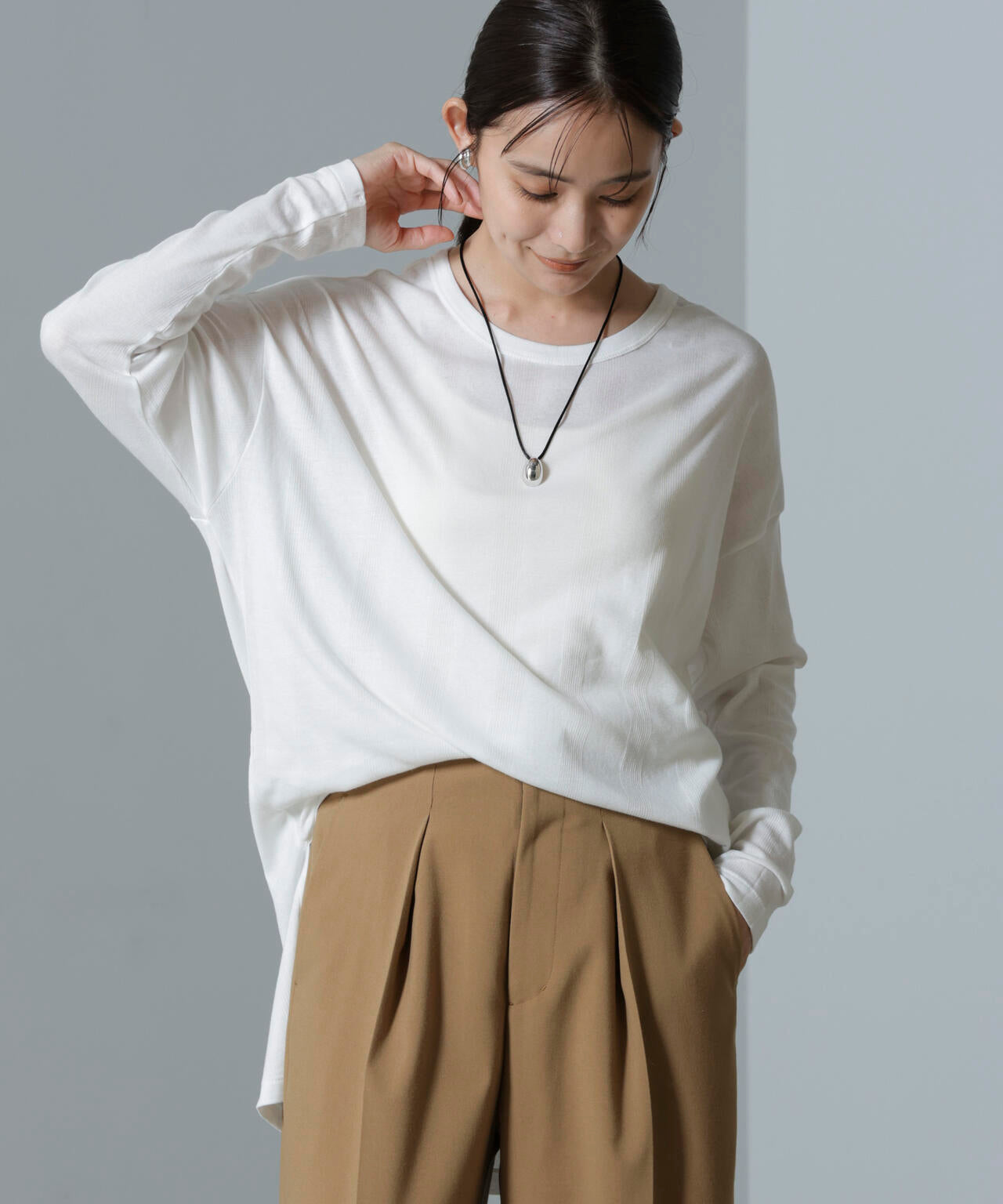 Robert P. Miller/Lightrib turtle Crew L/S tee 6714223027