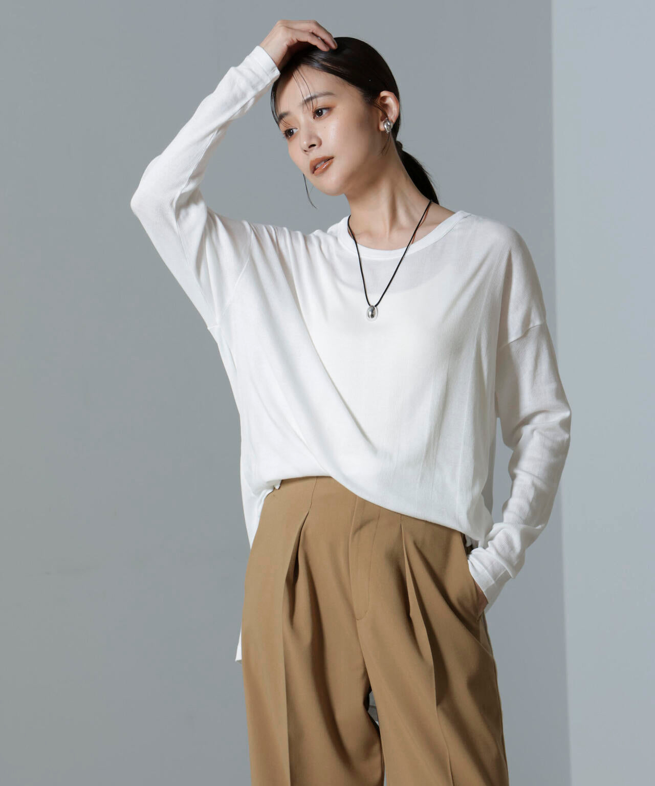 Robert P. Miller/Lightrib turtle Crew L/S tee 6714223027