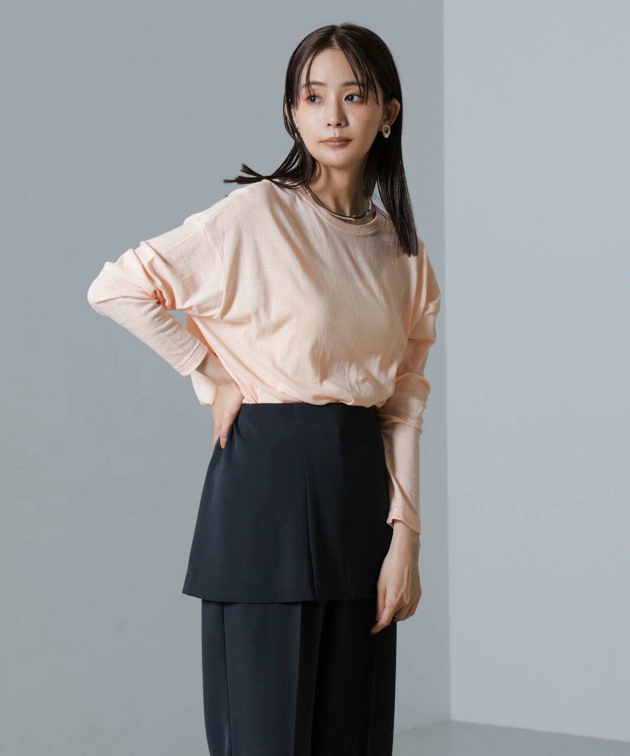 Robert P. Miller/Lightrib turtle Crew L/S tee 6714223027
