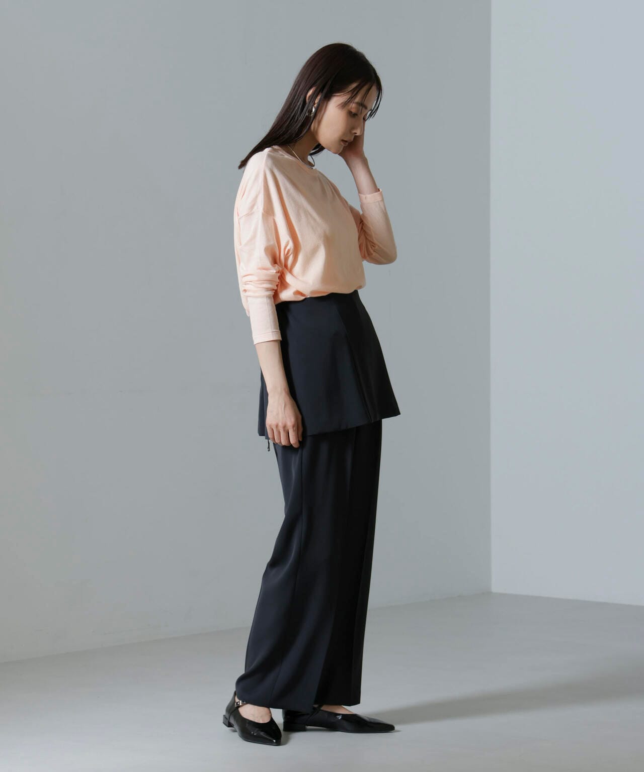 Robert P. Miller/Lightrib turtle Crew L/S tee 6714223027