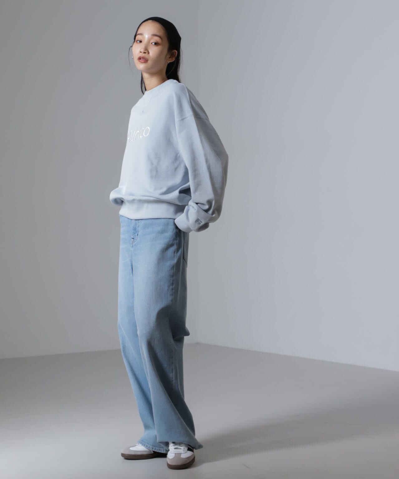 RUSSELL ATHLETIC/別注 Sweat Crew Neck Emb.Shirt 6714223043