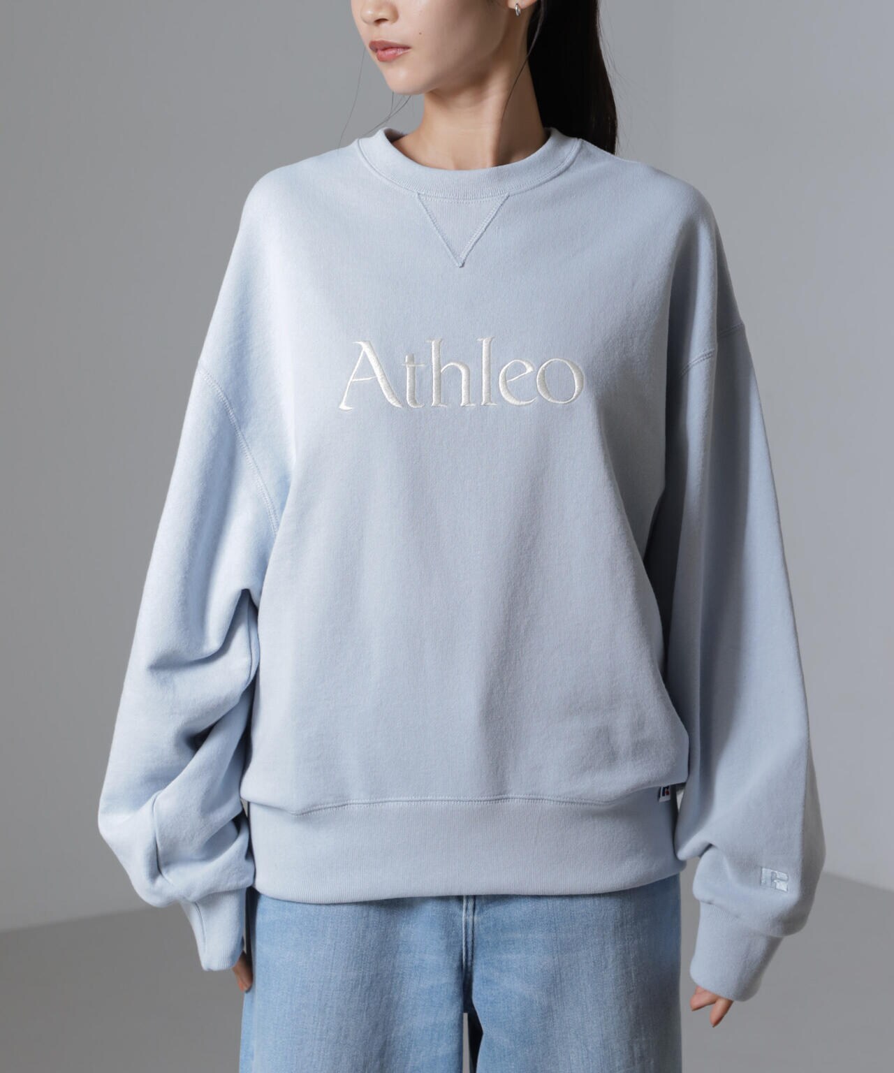 RUSSELL ATHLETIC/別注 Sweat Crew Neck Emb.Shirt 6714223043