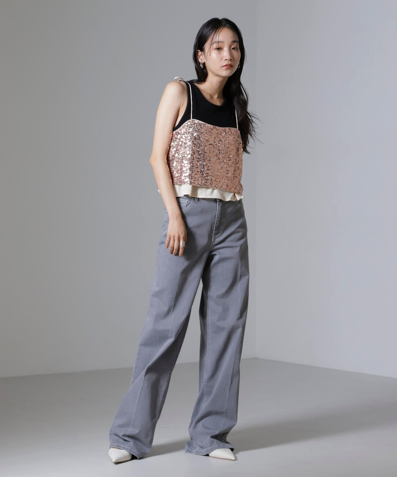 Baum und Pferdgarten/Sequins チューブキャミ(セットアップ可) 6714225002