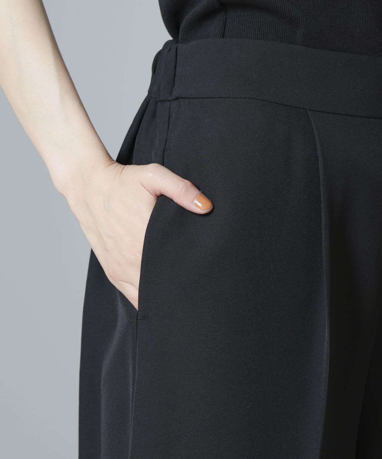 troisiemechaco/TULLE DOUBLECLOTH セットアップパンツ 6714229001